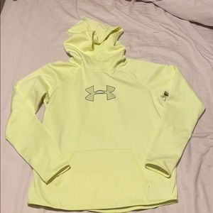 🐝 Yellow Under Armour hoodie
